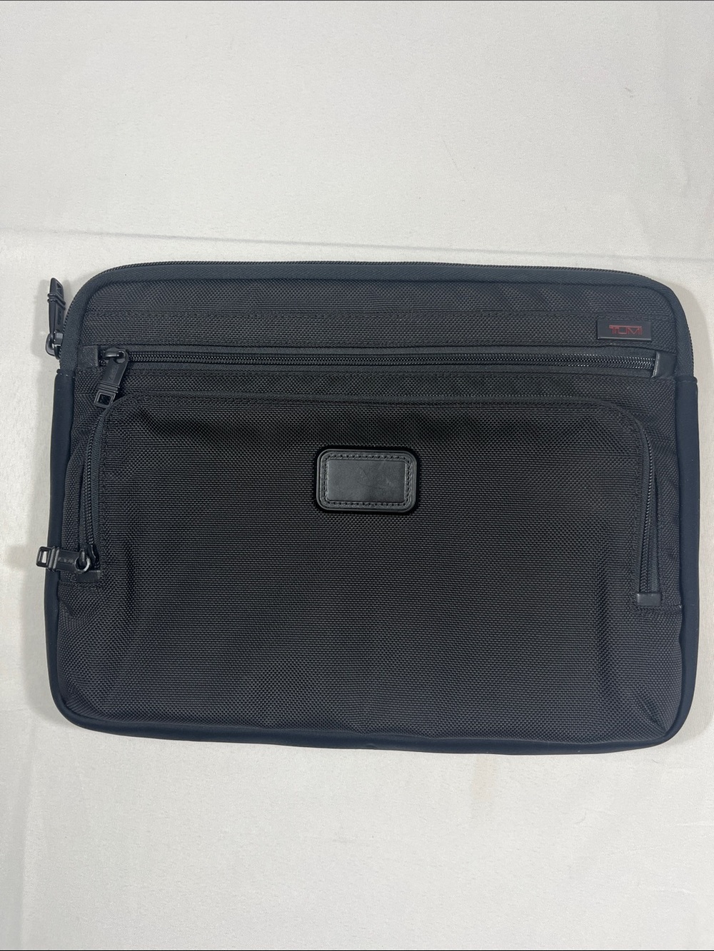Tumi Alpha Ballistic Nylon Padded Tablet/Tech Sleeve Travel Organizer - Black